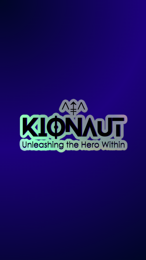 Kionaut Holographic Sticker
